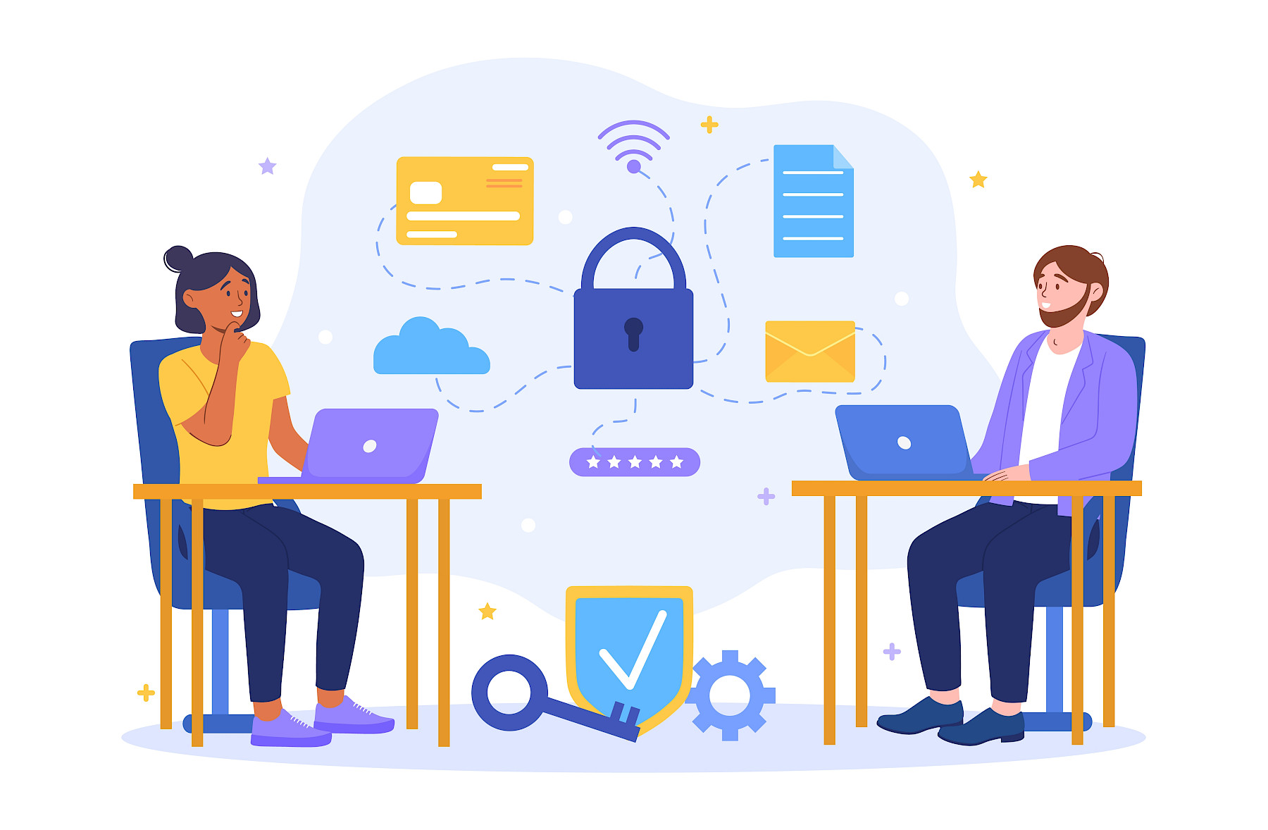 Five cybersecurity habits every business should encourage image